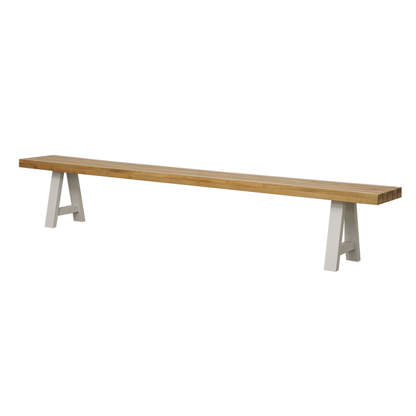 LORNE BENCH SEAT IVORY