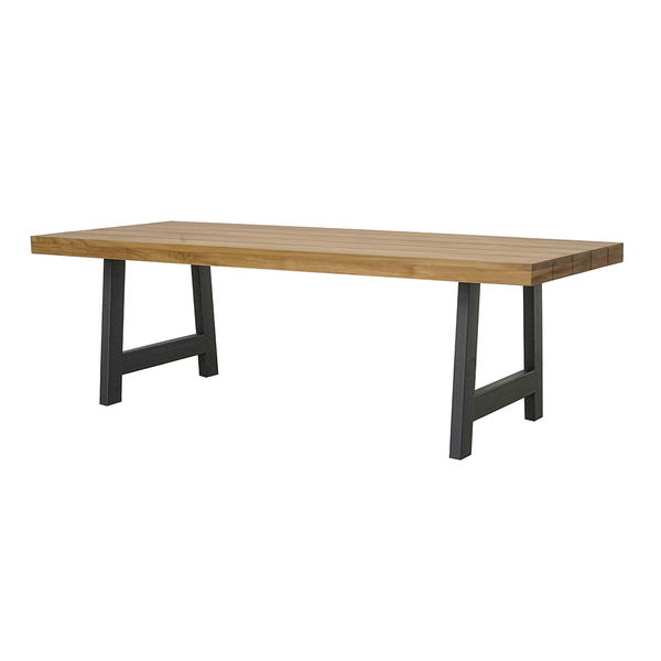 LORNE DINING TABLE CHARCOAL